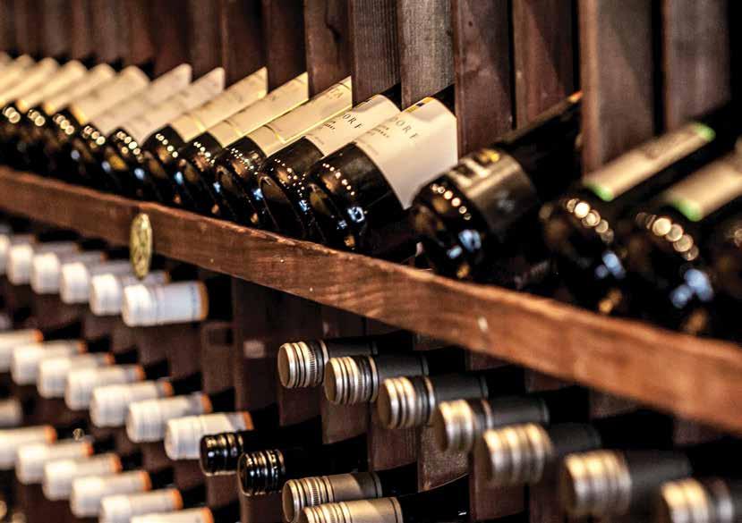 BEVERAGES No dining experience is complete without the perfect selection of wines. We can assist by adding the perfect wine match to complement your food selection.