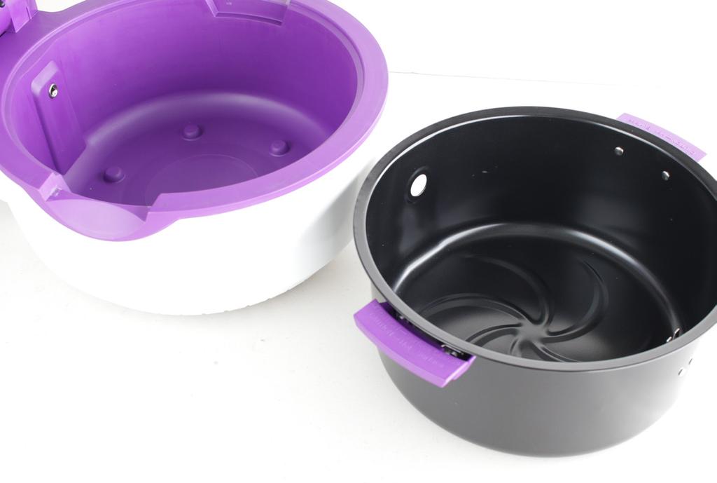 FEATURES & FUNCTIONS A. Removable Cooking Pot: The Removable Cooking Pot has a nonstick interior 4 2 A and EasyLift Handles to assist with easy movement and clean-up.