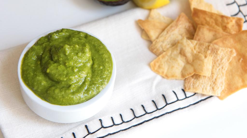 SPINACH AVOCADO PESTO Everything you love about the classic pesto with a creamy and hearthealthy twist!