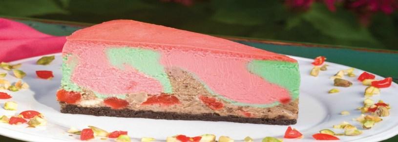 8853 Chocolate Swirl Cheesecake 1-10" Cake 16 pc