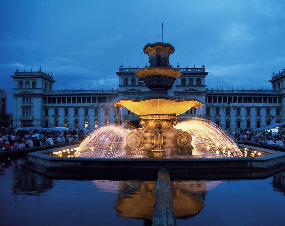 INSIDER LOCATIONS SPEND PART OF YOUR MEETING AT THE NATIONAL PALACE OF CULTURE One of the great achievements of Guatemalan architecture, the National Palace of Culture is a magnificent venue for a