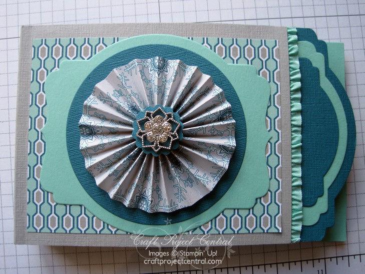 Note: For the Winter Frost version use the same dimensions and change the colors. Decorate the inside and start adding your pictures and journaling. Materials: Stampin Up!
