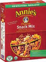 & Natural Grocery Items ANNIE S HOMEGROWN Bunnies Snack Mix... Original or Cheddar 9 oz. Sugg. Retail: 6.49 Brown Sugar/Flax, Brown Sugar/Berry, Cranberry/Apple/Walnut or Raisin/Almond 2.64 oz. Sugg. Retail: 2.