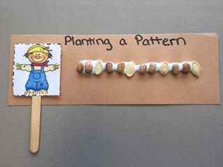 Planting a Pattern Content Areas Math: Patterns Objective The student will be able to: Separate and sort seeds based on certain characteristics (texture, size, color, design) Recognize and complete a