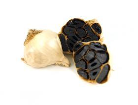Korean Black Garlic Produced using a patented, high heat fermentation process, aged black garlic is an all natural product with no additives, preservatives or any other ingredients.