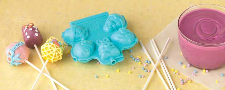 Sweet Creations Cake Pop Press: How It Works These cake pops are a fun spring treat for kids and