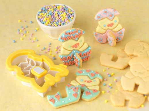 3D Chick Cookie Cutter This item cuts