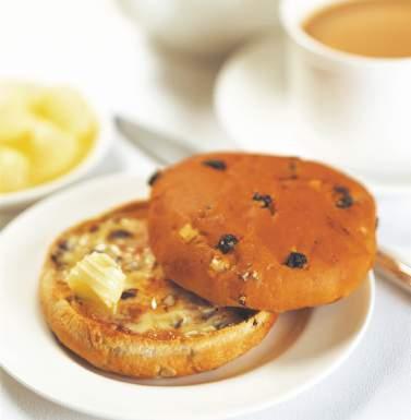 traditional teacake is