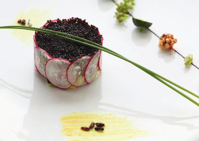 Caviar Tobbiko and Masago have distinctive firm texture and natural sparkle, adding a brilliant flair to any dish.