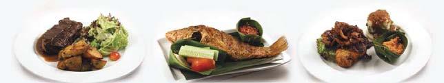 Mains Sumatra Beef Rendang $25 Star Anise, Cinnamon and served with Nasi Kuning and Lawar Kacang (Balinese Long Beans).