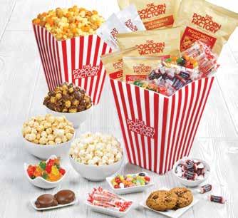 99 P069040 6.5-Gal 4-Flavor $54.99 C TPF RETRO 3.5 GALLON POPCORN ASSORTMENT new! This assortment is jam-packed with a delicious variety of popcorn flavors all in a keepsake 3.5-gallon tin.