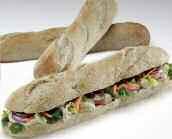 The Quattro A soft white deli roll topped with a mix of four seeds; brown, linseed, golden linseed, poppy
