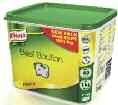 99 Knorr Bouillon Paste 1kg: A64500 Chicken A64501 Beef A64502 Vegetable Maggi Soups