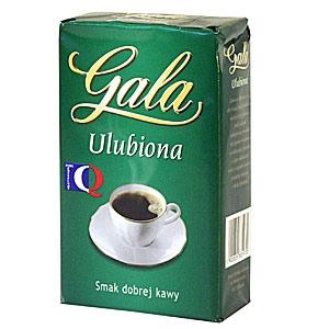 Coffee in Poland Gala Woseba Pack (250 g) Metal can (500 g)