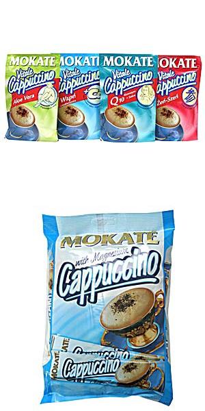 Market Researches in Eastern Europe Cappuccino, different flavours Cappuccino ALU bag
