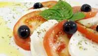 tomato wedges, ricotta cheese and avocado tossed with fresh lemon juice and extra-virgin olive oil Insalata Ricca $19 Lettuce, rocket leaves, tuna flakes, Italian cherry tomatoes, black olives and