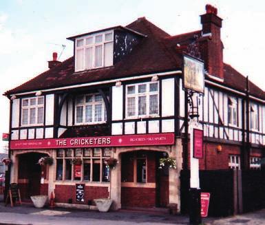The Cricketers 47 Shirley Road, Croydon CR0 7ER 020 8655 3507 Croydon & Sutton CAMRA Pub of the Year 2007 A family run pub with a friendly atmosphere Harveys ale on permanently 5 rotating
