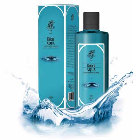 FRESH AQUATIC BLUE A fresh aromatic woody fragrance, faceted with a pulsating cooling accord welcomes you into a fascinating