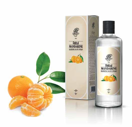 With Rebul Mandarine s captivating composition, you can experience and discover the mystic amber scents blended with