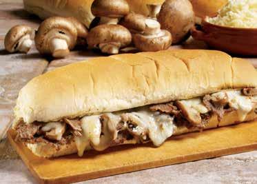 25 HOT SANDWICHES Buffalo Chicken Cheese Steak 8.45 Choice of: Cheese Whiz, American or Provolone Meatball Sandwich Two Large Meatballs 7.00 ALL SANDWICH TOPPINGS: Extra Meat 2.99 Extra Cheese.