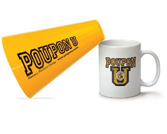 The Poupon U Campus Bookstore Official swag