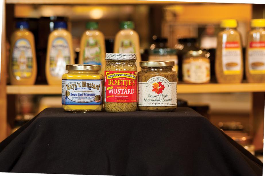 From the Deli, with Love AMERICAN CLASSICS these world-class mustards don t need to take a backseat to anyone. A yellow, a stone ground and a horseradish make this a must-have.