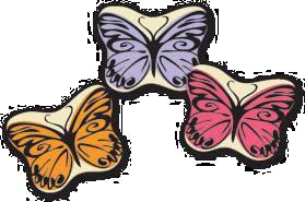 Butterflies 1 x 3/4 462