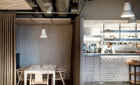 Events & Private Dining As well as our usual group dining options, Albion Clerkenwell offers a range of private dining areas from a Kitchen Table to a dedicated Cheese and Charcuterie corner.