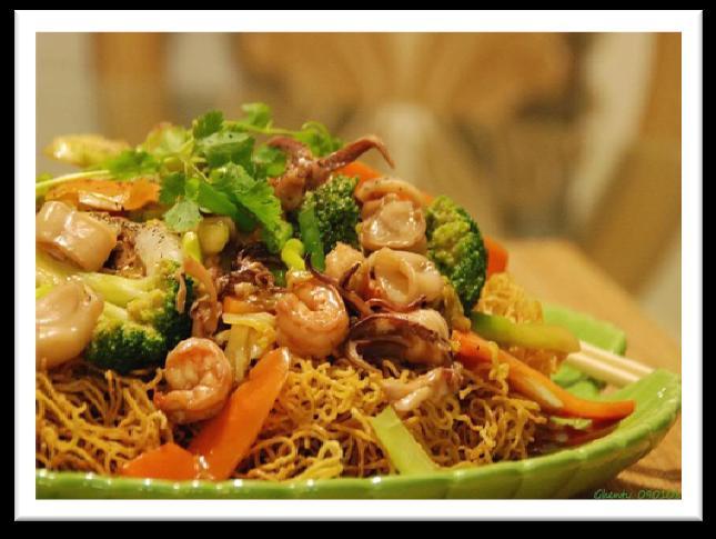 vegetables. Sauteed rice noodle $11.