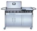 THE LUXURY OF SIMPLICITY 44 I N C H Vieluxe 44 Gas Grill Dimensions (lid closed): 65 W x 33 D x 50 H Weight: approximately 370 lbs. Cooking surface: 432 square inches Warming rack: 117 sq. in., expandable to 247 sq.