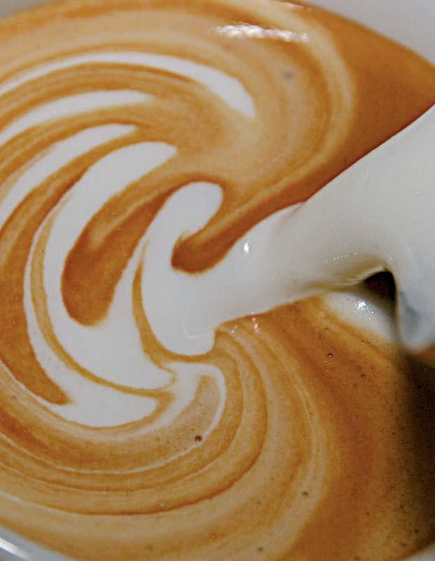 With this function you can create a creamy and perfect milk froth - single or double and also with just one touch.