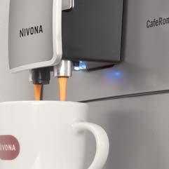 Whether brewing a coffee or running the machine care programme convenient and elegant controls make for simple, carefree