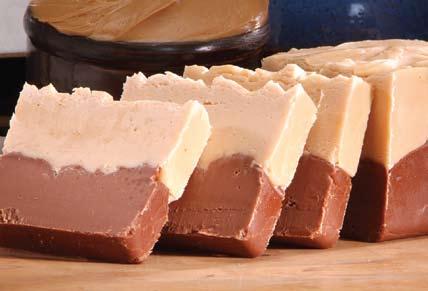 our most popular fudge varieties layered in one package.