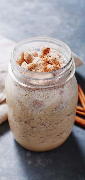 SNICKERDOODLE ICY Place all ingredients into a blender jug with 2 cups of ice cubes. Secure lid an blend for 1-2 minutes or until the ice is finely crushed and ingredients are well blended.