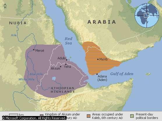 The kingdom of Axum was made up of many people groups, and they
