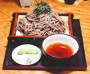 Entrees Zaru Soba Cold soba noodles served with iced tempura sauce $9.95 Ja Jang Noodles topped with a shrimp and pork bean paste sauce $10.
