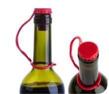 BPA-free and food grade Silicone # 3308 Silicone Tether-Cap Beer & Wine Bottle