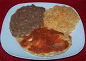 50 One chile relleno, taco, beans and Special No. 12 $5.50 guacamole salad Two enchiladas and one chile relleno. Special No. 2 $5.50 Burrito Special $5.50 Burrito, Spanish rice and fried bean.