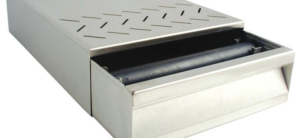 Knock Box Drawers Heavy stainless steel base