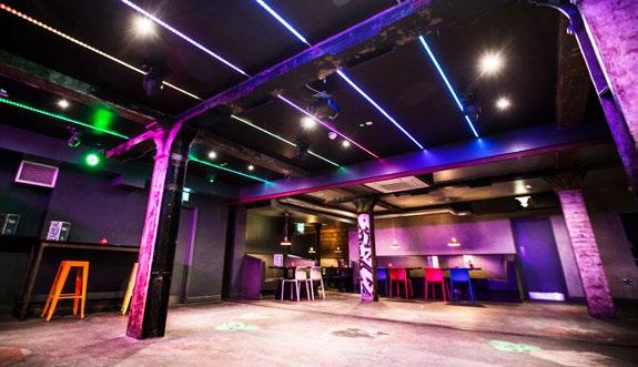 AT BLACK DOG BALLROOM NQ The Bunker is a hidden dance and live space within Black