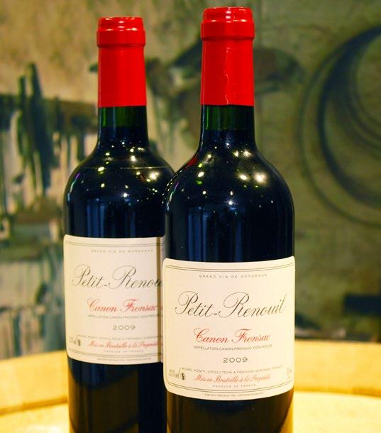 Petit Renouil WINE INTRODUCTION: Petit Renouil is a sumptuous blend of typical Bordeaux grape varieties (80% Merlot and 20% Cabernet Franc).