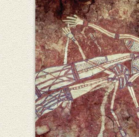 Aboriginal cave painting is in Kakadu (KAH kuh