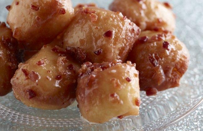 Potato Donuts in Bacon Glaze A twist of savory and sweet elevates this classic for all dayparts.