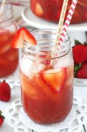 25 per person Lemonade and Tea Bar Simple Southern Strawberry Sweet