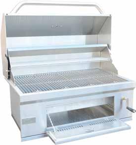 10 10 BUILT-IN GRILLS & GRIDDLE KOKOMO GRILLS FEATURE: *Please