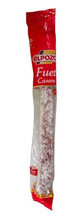 FUET FUETEC IBERICO - Typical spanish dry sausage made with Iberian Pork in a traditional recipe.