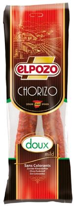 CHORIZO - PAPRIKA SALAMI CHORIZO Chorizo is a dry Spanish sausage made from seasoned pork with salt and Spanish pepper, and a variety of paprika that gives it, its rusty color and slightly fruity