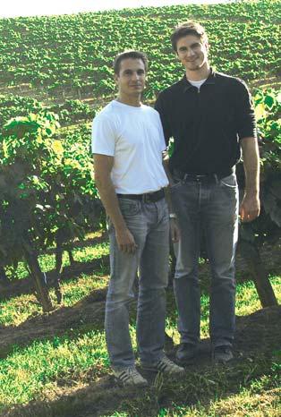 Armin and Remy Grassa are brothers in life and in their work. Sons of Yves Grassa, the famous Gascon wine grower, they have naturally grasped and grown up with modern wine growing methods.