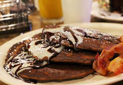 Buenos días, Good morning! Pancakes & More (Pancakes are served from 8:00 am to 2:00 pm) Clasicos.
