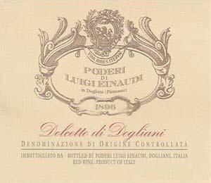 DOLCETTO DI DOGLIANI DOC 2007 Hails from the Einaudi vineyards on top of the hills (hilltops are locally known as bricchi ) of San Luigi, Santa Lucia and Madonna delle Grazie, within the Dogliani